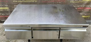 Συρτάρι Καφέ Ανοξείδωτο Τριπλό 120x70x28Cm - Μεταχειρισμένο.