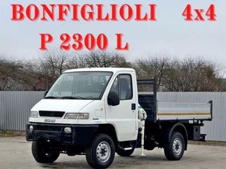 Γερανοί - Φορτηγά Με Γερανό Iveco 2001 SCAM SM 35 * BONFIGLIOLI P2300L * 4x4