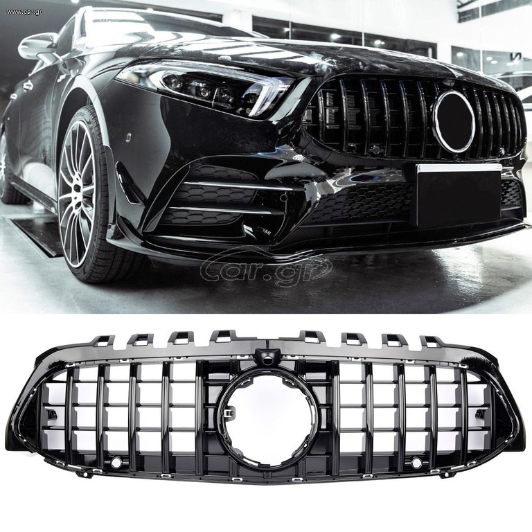 Sport Panamericana GT Grill Grille fits for Mercedes W177 V177 & 360° MERCEDES A CLASS W177 ΜΑΣΚΑ GT PANAMERICANA ME ΚΑΜΕΡΑ eautoshop gr