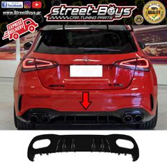 SPOILER [A45 TYPE] ΔΙΑΧΥΤΗΣ ΠΙΣΩ ΠΡΟΦΥΛΑΚΤΗΡΑ MERCEDES BENZ W177 AMG (2018-2025) | Street Boys - Car Tuning Shop |