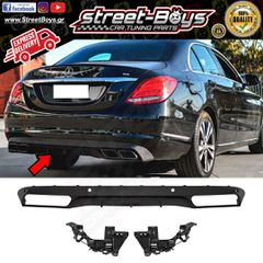 SPOILER [C63 TYPE] ΔΙΑΧΥΤΗΣ ΠΙΣΩ ΠΡΟΦΥΛΑΚΤΗΡΑ MERCEDES BENZ W205 S205 STANDARD (2014-2019) | Street Boys - Car Tuning Shop |