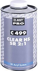 Βερνίκι αντιχαρακτικό υψηλών στερεών HB BODY C499 Clear 2:1 (1 Lit)