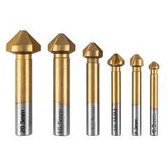 GRAPHITE Φρέζες μετάλλου 6.3-20.5 mm σετ 6τεμ 54T427