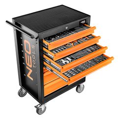 NEO TOOLS Εργαλειοφορέας 7 συρταριών με 176 εργαλεία 84-222-12
