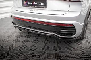 Πίσω Splitter (με κάθετες ράβδους) Volkswagen Taigo R-Line Mk1