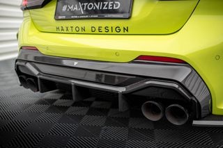Carbon Fiber Rear Diffuser Prepreg V.1 + Milltek Sport Exhaust BMW 1 F40 M135i-thumb-1