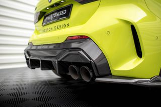 Carbon Fiber Rear Diffuser Prepreg V.1 + Milltek Sport Exhaust BMW 1 F40 M135i-thumb-10