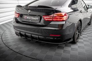 Street Pro Πίσω Πλευρικοί Splitters + Αεραγωγοί BMW 4 Gran Coupe F36