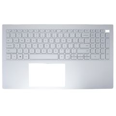 Πληκτρολόγιο - Laptop Keyboard Palmrest για Dell Inspiron 15 5501 5502 5505 P102F002 7Y1DT 07Y1DT TTGCH 0TTGCH 6XCC3 06XCC3 0JWM49 442.0KU05.0001 460.0KU04.0001 460.0KU01.0011 US Backlight Silver ( Κω