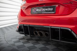 Street Pro πίσω πλευρικοί splitters + flaps Honda Civic Type-R Mk 11
