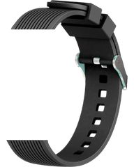 Devia Deluxe Sport Λουράκι Σιλικόνης 22mm Black