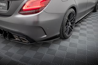 Street Pro Πίσω πλαϊνά splitter Mercedes-AMG C63 Sedan / Estate W205 Facelift