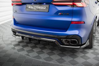 Πίσω splitter (με κατακόρυφες ράβδους) V.2 BMW X5 M-Pack G05 Facelift