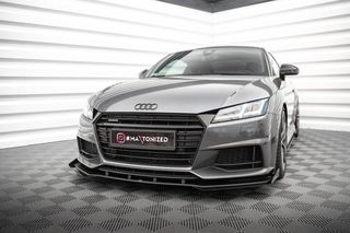 Street Pro Μπροστινή Splitter + Flaps Audi TT S / S-Line 8S