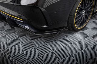 Street Pro Πίσω Πλευρικοί Splitters + Flaps Mercedes-AMG CLA 45 C117 Facelift