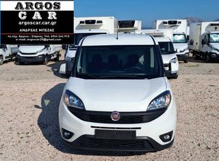 Κλούβα Fiat 2021 DOBLO 1.6 MJT MAXI-105hp -3ΘΕΣΙΟ-2 ΠΛΑΙΝΕΣ ΠΟΡΤΕΣ-thumb-1