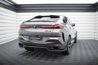 Οπίσθιο Splitter (με κατακόρυφες ράβδους) V.2 BMW X6 M-Pack G06 Facelift
