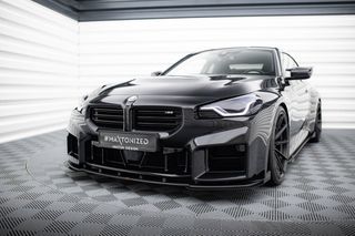 Street Pro Μπροστινός splitter V.1 + Flaps BMW M2 G87