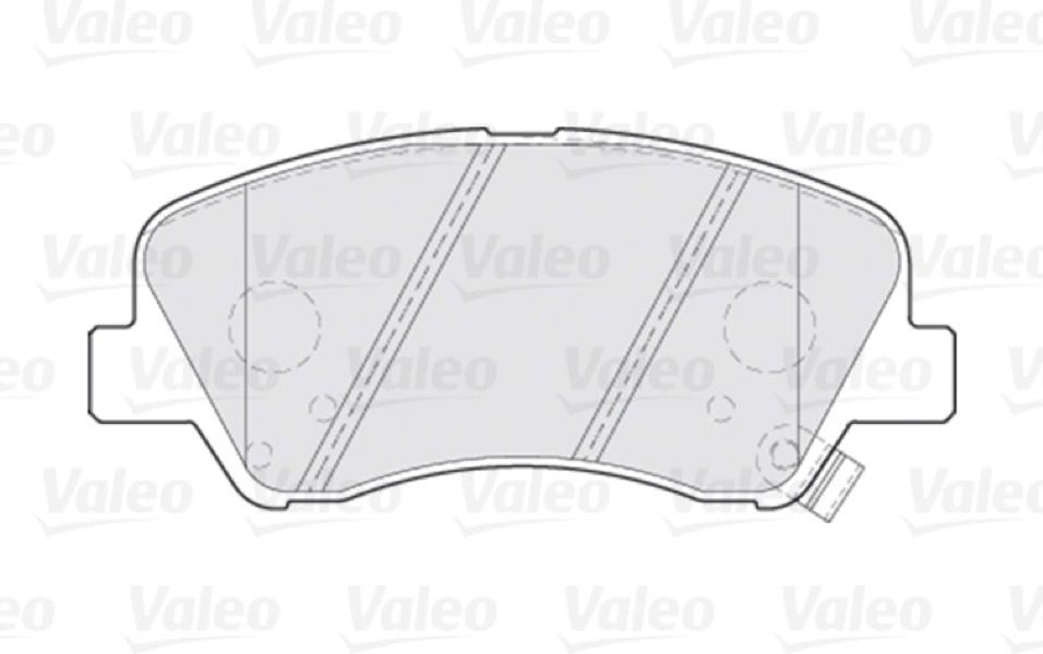 Valeo Σετ τακάκια, Δισκόφρενα - 301021