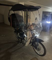 Σκέπαστρο Ενισχυμένο για Βροχή και Κρύο, Ιδανικό για DELIVERY για  Επαγγελματίες και Ιδιώτες,  Δωρεάν Αποστολή  με Courier στην πόρτα σας!!!-thumb-9