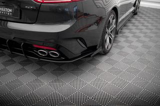 Street Pro Οπίσθιοι Πλευρικοί Splitters + Flaps Kia Stinger GT / GT-Line Mk1