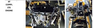 Κινητήρας - Μηχανή Toyota Hiace , Hilux , Dyna 4Y. 2200 βενζίνη