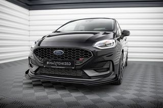 Street Pro Εμπρός Splitter + Flaps Ford Fiesta ST Mk8 Facelift