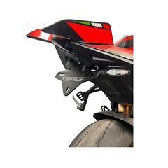 GREF Innovation Foldable License Plate Compatible with/Replacement for Aprilia Tuono V4 1100