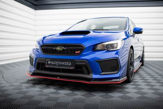 Μπροστινός Splitter V.2 Subaru WRX STI Mk1 Facelift