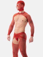 Barcode Berlin Fishnet Sleeves Poggio Red-thumb-6