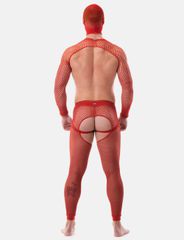 Barcode Berlin Fishnet Sleeves Poggio Red-thumb-4