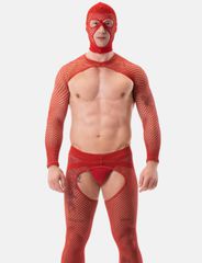 Barcode Berlin Fishnet Sleeves Poggio Red-thumb-5
