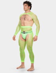 Barcode Berlin Fishnet Sleeves Poggio Neongreen-thumb-4