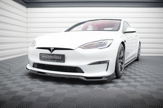 Μπροστινός Splitter V.2 Tesla Model S Plaid Mk1 Facelift
