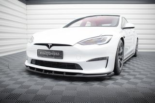 Μπροστινός Splitter V.3 Tesla Model S Plaid Mk1 Facelift