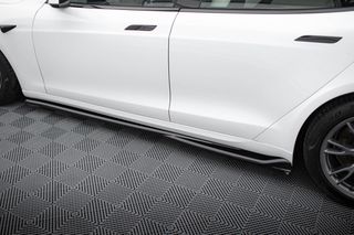 Πλευρικά Skirts Diffusers V.1 Tesla Model S Plaid Mk1 Facelift-thumb-2