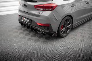 Πίσω Πλευρικοί Splitters V.4 + Flaps Hyundai I30 N Hatchback Mk3 Facelift