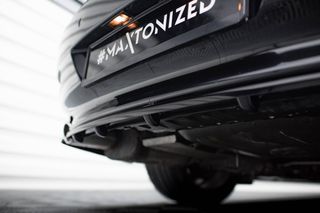 Rear Splitter (with vertical bars) BMW 6 Coupe / Cabrio E63 / E64-thumb-1