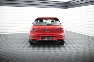 Κάτω τμήμα πίσω προφυλακτήρα + Exhaust Ends Imitation Volkswagen Golf GTE / R-Line Mk8 / Mk8 Facelift -