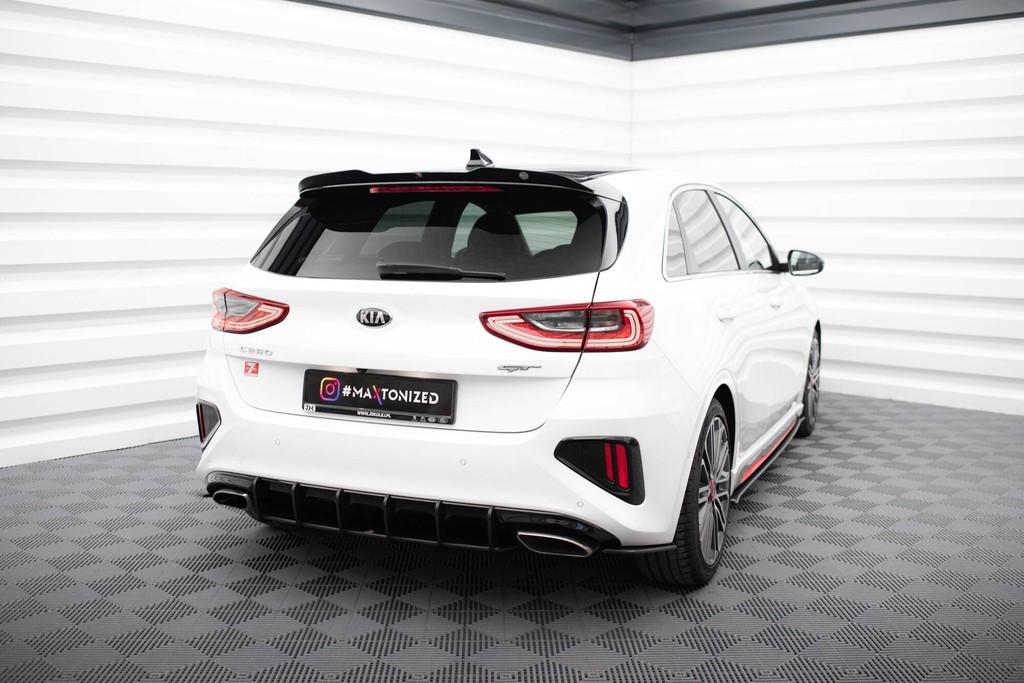 Street Pro Πίσω diffuser Kia Ceed GT Mk3