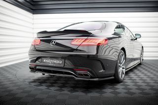 Πίσω Splitter (με κατακόρυφες ράβδους) Mercedes-Benz S Coupe AMG-Line C217 Facelift