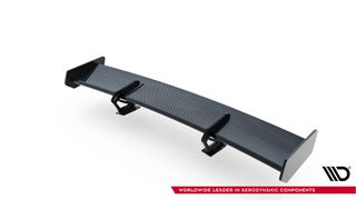 Αεροτομή Carbon Με Άνω Στηρίγματα + LED Audi A5 Coupe 8T-thumb-11