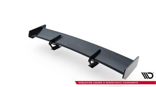 Αεροτομή Carbon Με Άνω Στηρίγματα + LED Audi A5 Coupe 8T-thumb-5