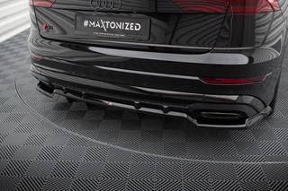 Πίσω Splitter (με κατακόρυφες ράβδους) V.1 Audi SQ8 / Q8 S-Line Mk1 Facelift