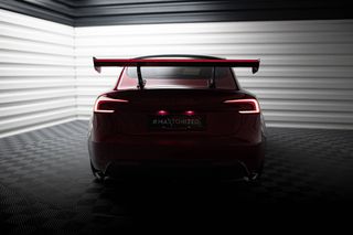 Carbon Αεροτομή + LED Tesla Model 3