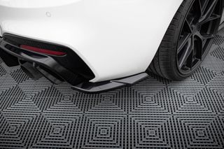 Πίσω Πλευρικοί Splitters V.5 (Για πίσω valance v.3) BMW 1 M-Pack / M140i F20 Facelift