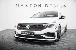 Street Pro Πρόσθιο Splitter + Flaps Volkswagen Jetta GLI Mk7