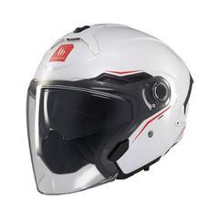 Κράνος Μηχανής Ανοιχτό MT Cosmo SV S ECE22.06 άσπρο gloss A0