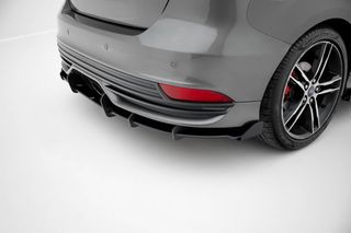 Street Pro Πίσω Diffuser + Flaps Ford Focus ST Mk3 Facelift-thumb-2