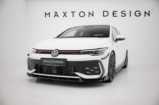 Μπροστινός Splitter V.2 + Flaps Volkswagen Golf GTI / GTE / R-Line Mk8 Facelift